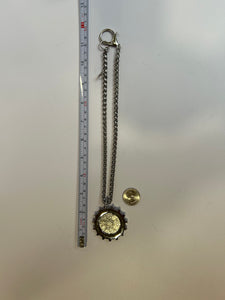 Vintage John Hardy byzantine chain with faux coin
